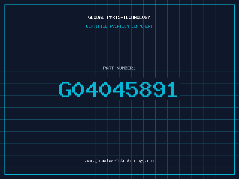 Aviation Part G04045891