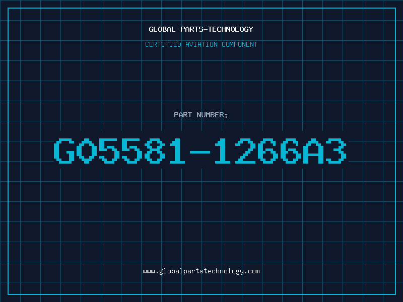 Aviation Part G05581-1266A3