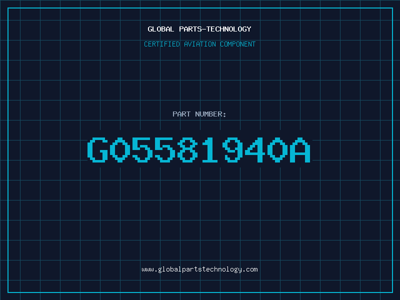 Aviation Part G05581940A