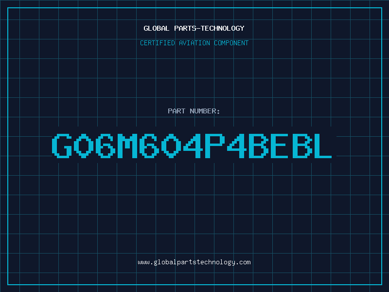 Aviation Part G06M604P4BEBL