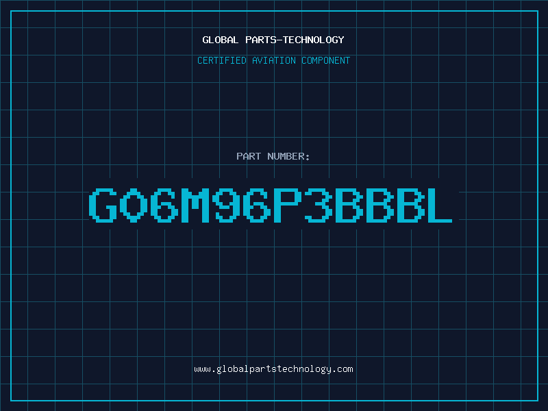 Aviation Part G06M96P3BBBL
