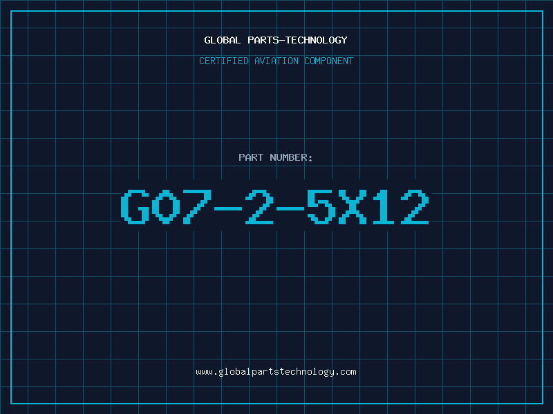 Aviation Part G07-2-5X12