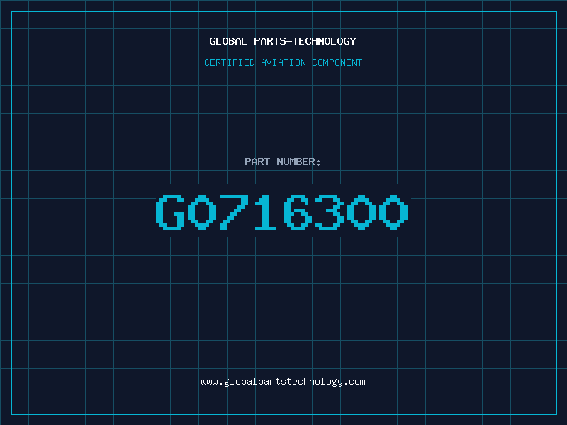 Aviation Part G0716300