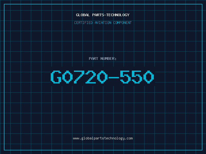 Aviation Part G0720-550
