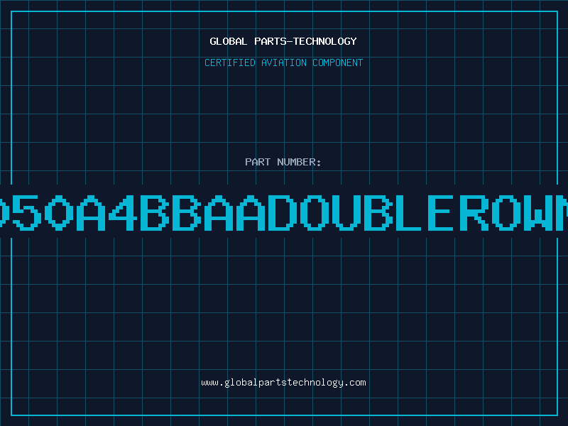 Aviation Part G08050A4BBAADOUBLEROWMALE