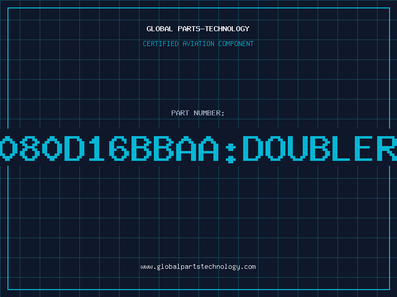 Aviation Part G080D16BBAA:DOUBLERO