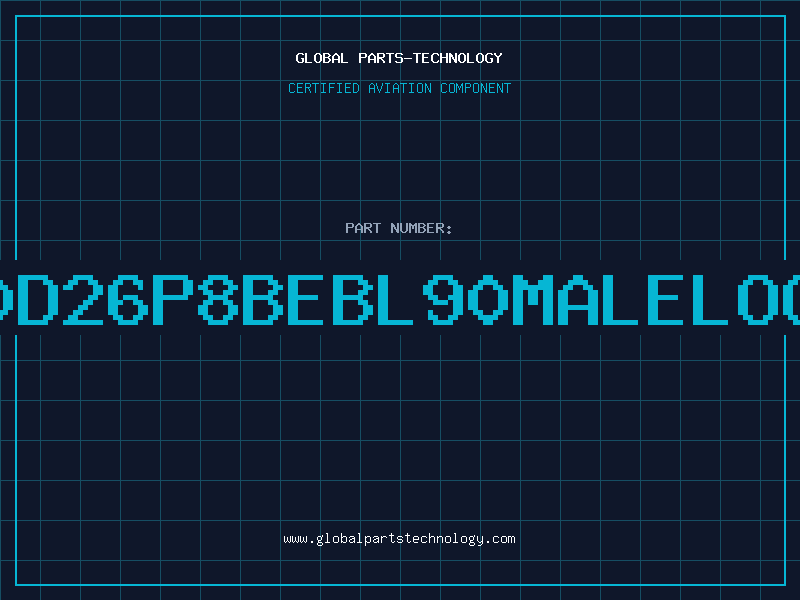 Aviation Part G080D26P8BEBL90MALELOCKED