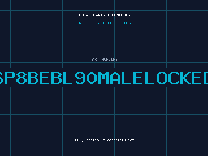 Aviation Part G080D26P8BEBL90MALELOCKEDHEADER
