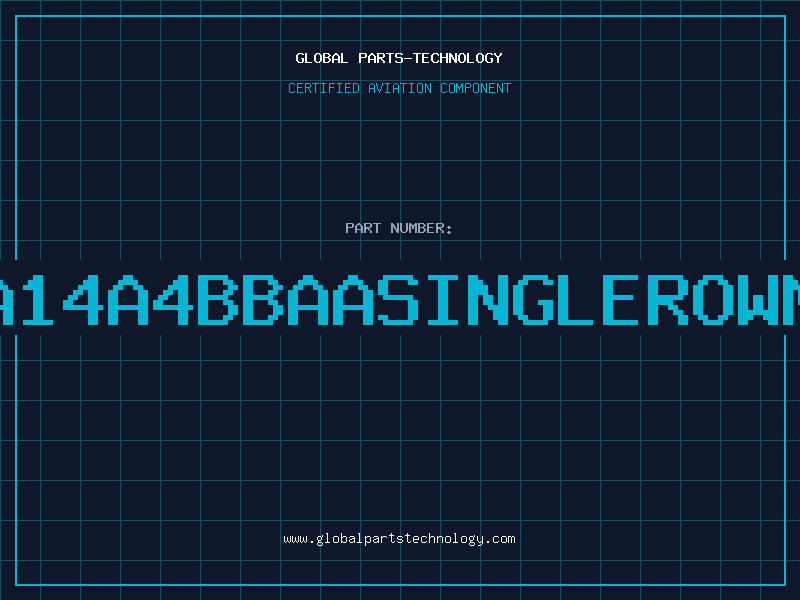 Aviation Part G08A14A4BBAASINGLEROWMALE