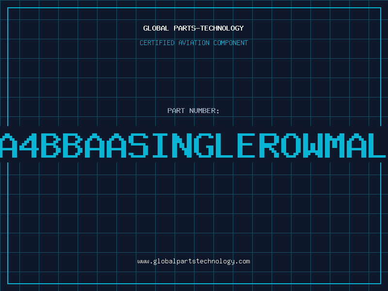 Aviation Part G08A14A4BBAASINGLEROWMALE14PIN