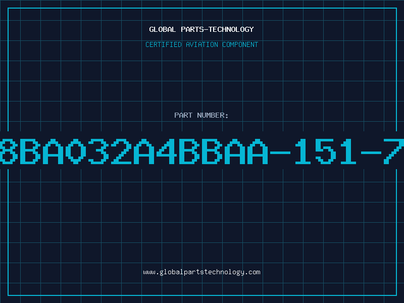 Aviation Part G08BA032A4BBAA-151-708