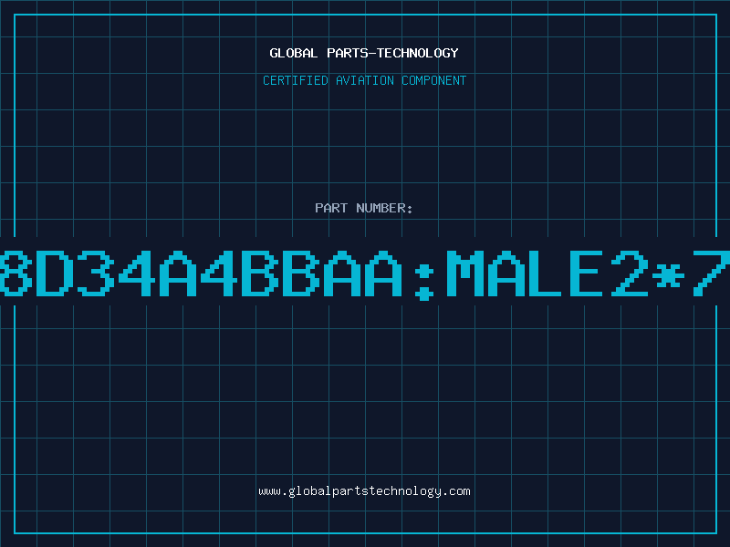 Aviation Part G08D34A4BBAA:MALE2*7PI