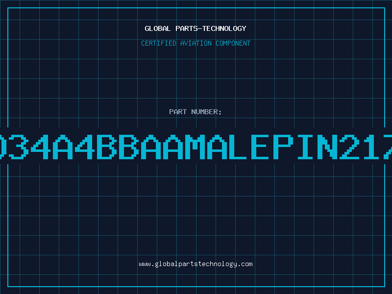 Aviation Part G08D34A4BBAAMALEPIN217HEA