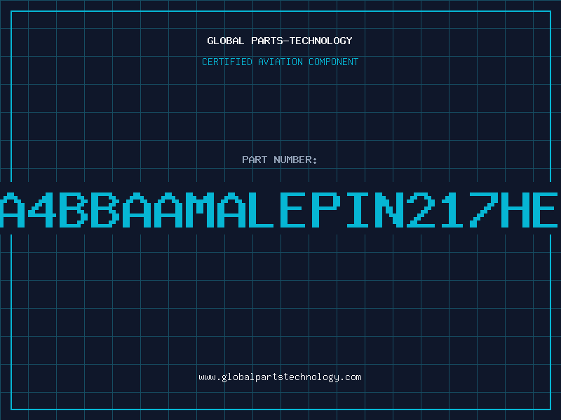 Aviation Part G08D34A4BBAAMALEPIN217HEADERH1