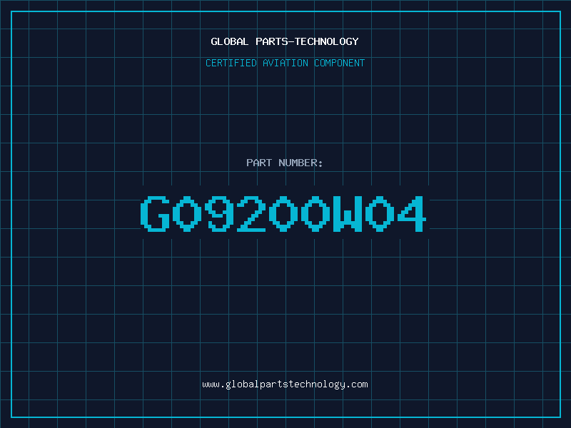 Aviation Part G09200W04