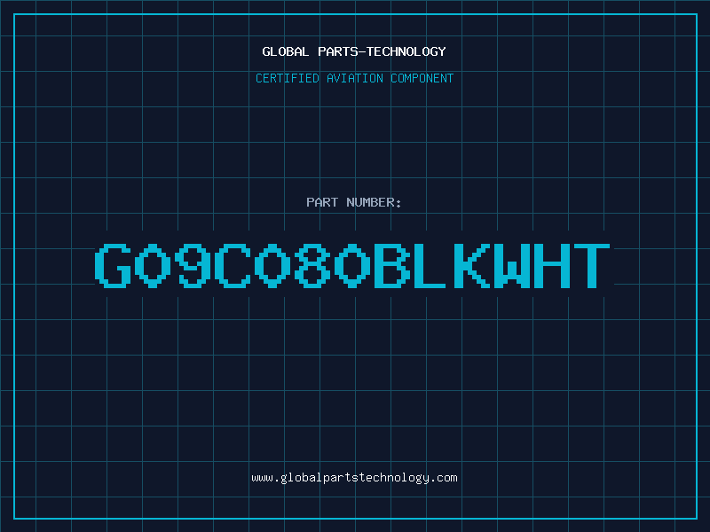 Aviation Part G09C080BLKWHT