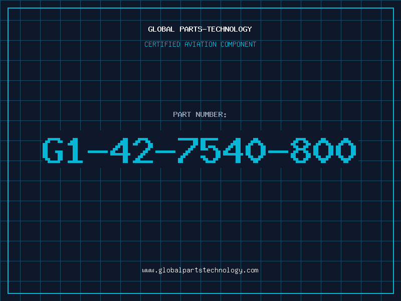Aviation Part G1-42-7540-800