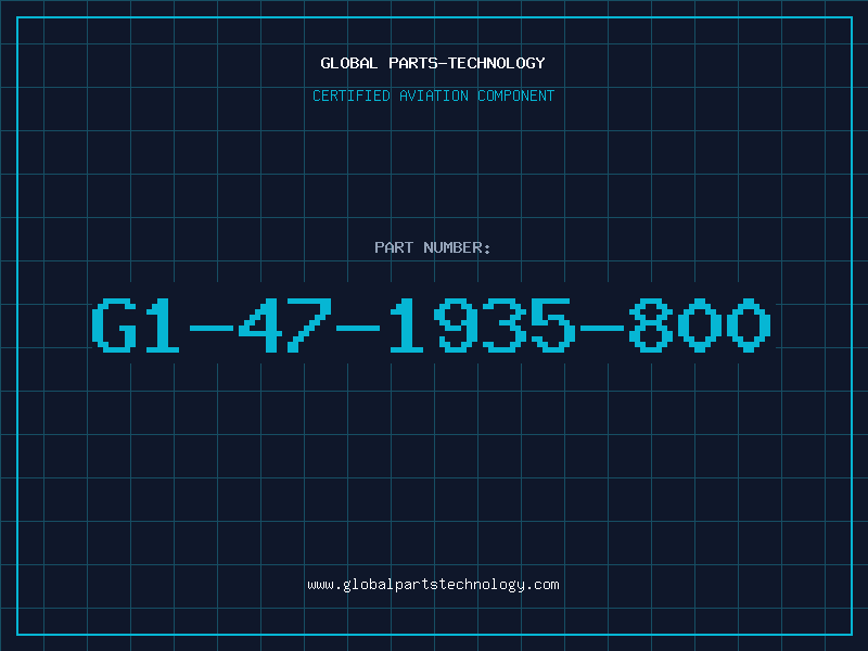 Aviation Part G1-47-1935-800