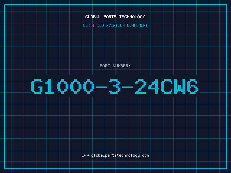 Aviation Part G1000-3-24CW6