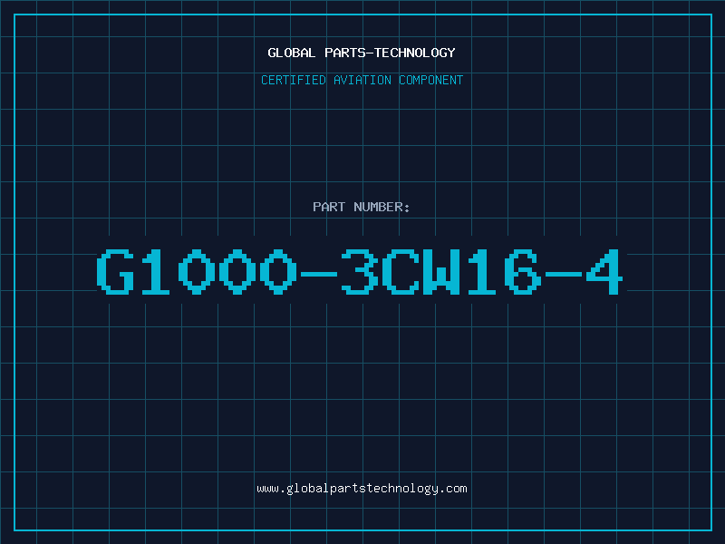 Aviation Part G1000-3CW16-4