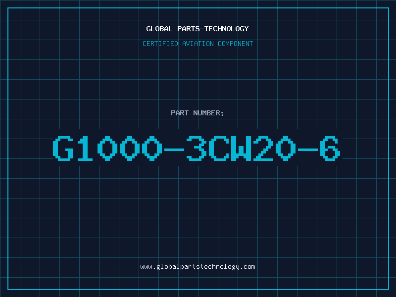 Aviation Part G1000-3CW20-6
