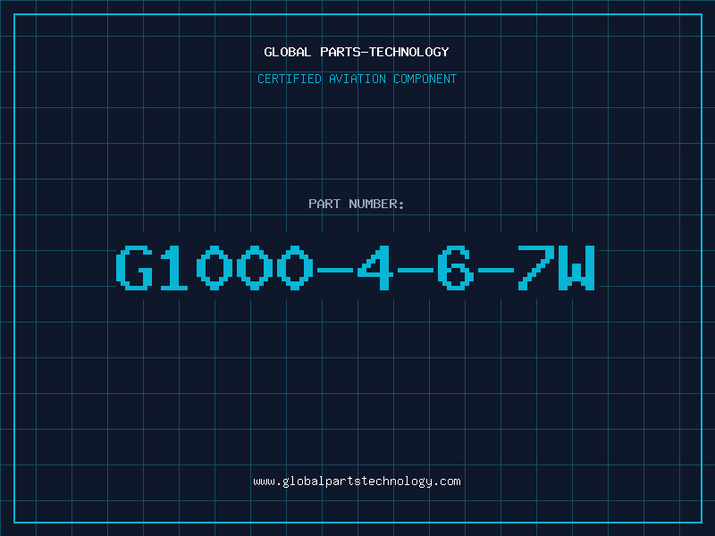 Aviation Part G1000-4-6-7W