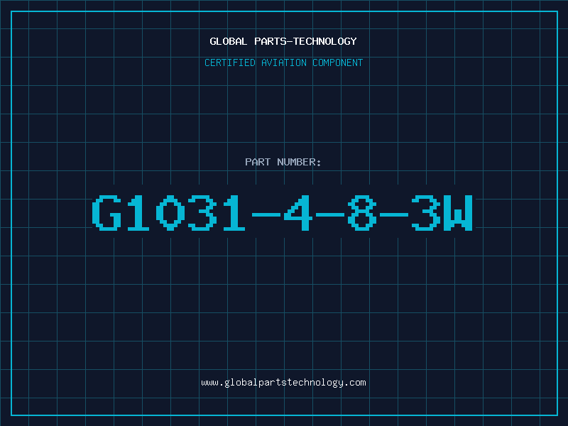 Aviation Part G1031-4-8-3W