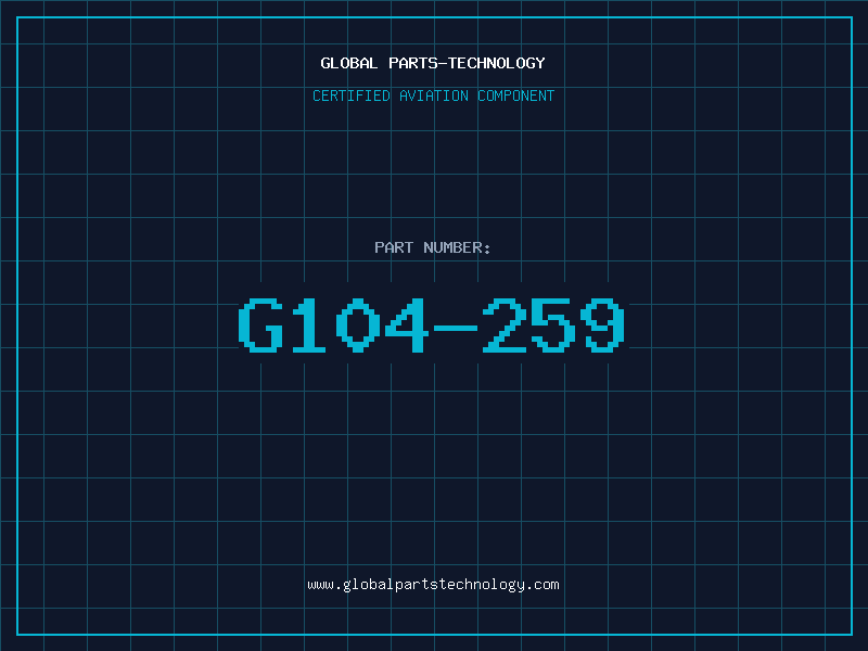 Aviation Part G104-259