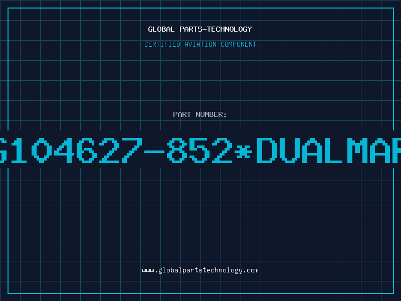 Aviation Part G104627-852*DUALMAR