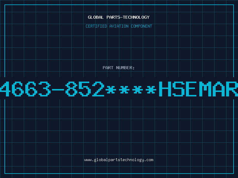 Aviation Part G104663-852****HSEMARKED