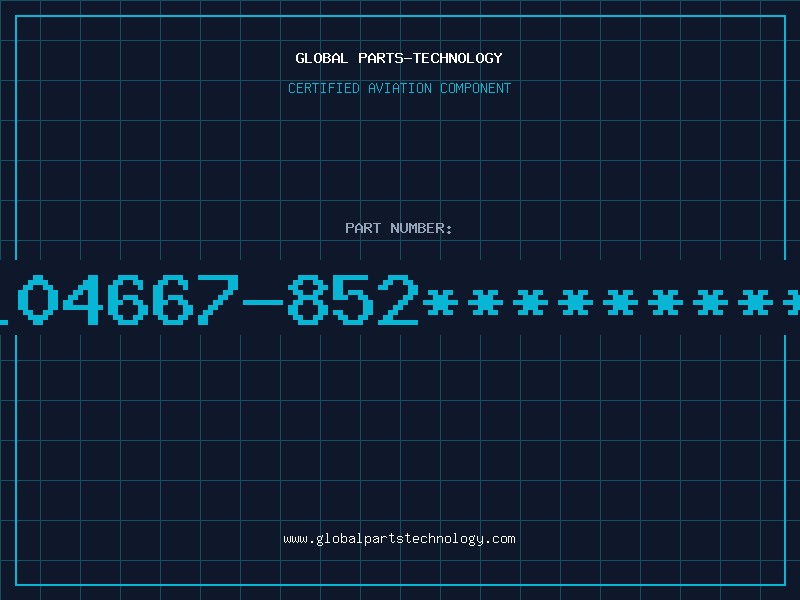 Aviation Part G104667-852*********2
