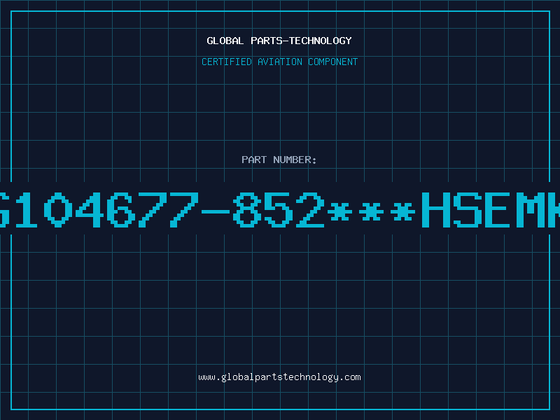 Aviation Part G104677-852***HSEMK