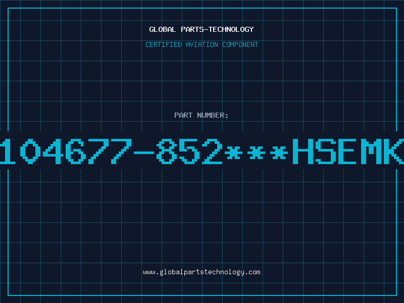 Aviation Part G104677-852***HSEMK7