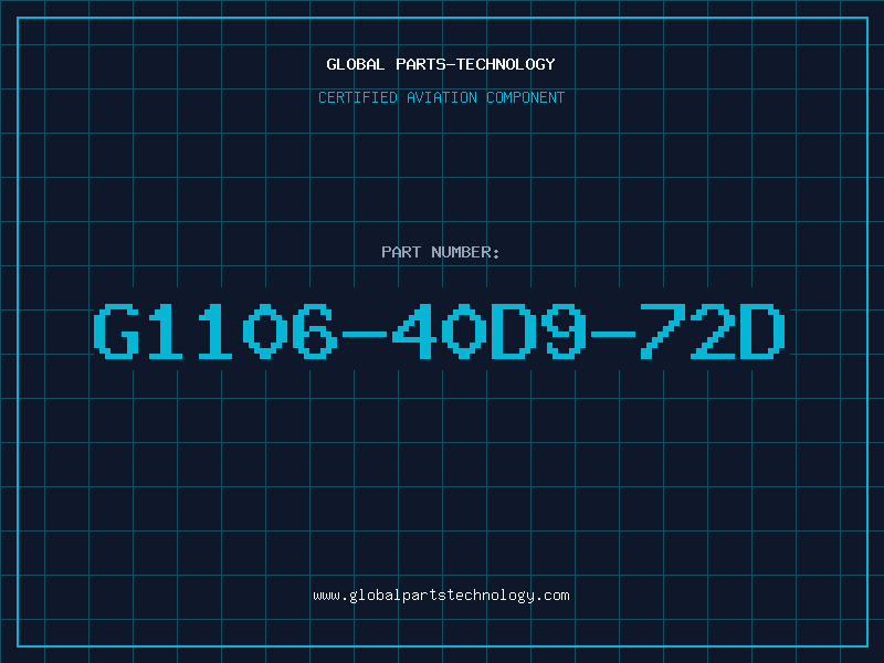 Aviation Part G1106-40D9-72D