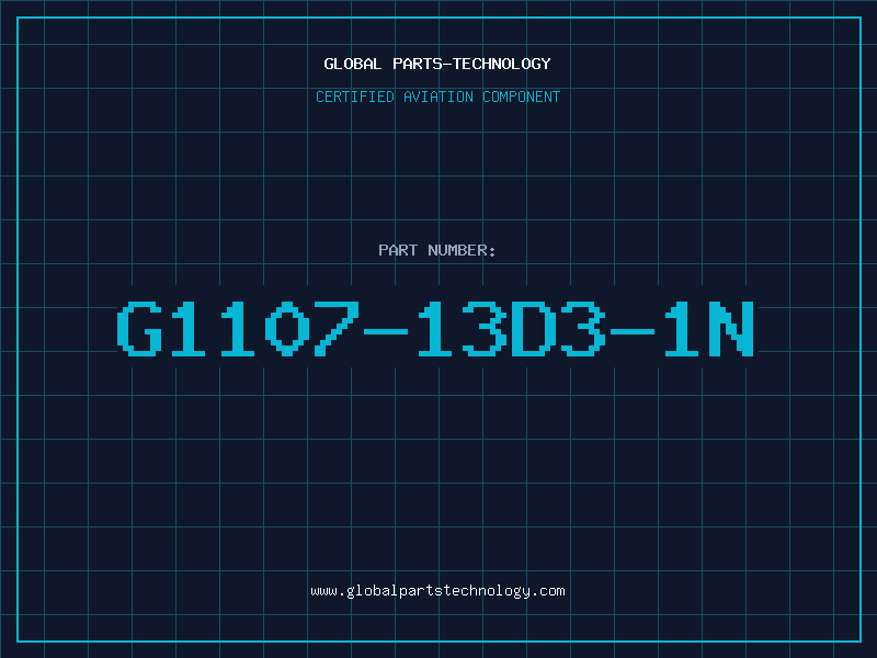 Aviation Part G1107-13D3-1N