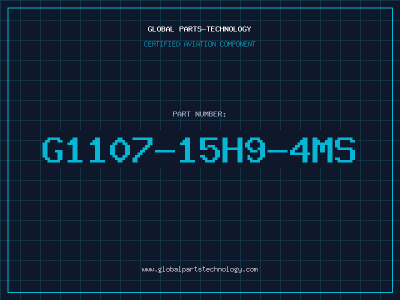 Aviation Part G1107-15H9-4MS