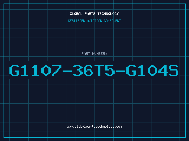 Aviation Part G1107-36T5-G104S