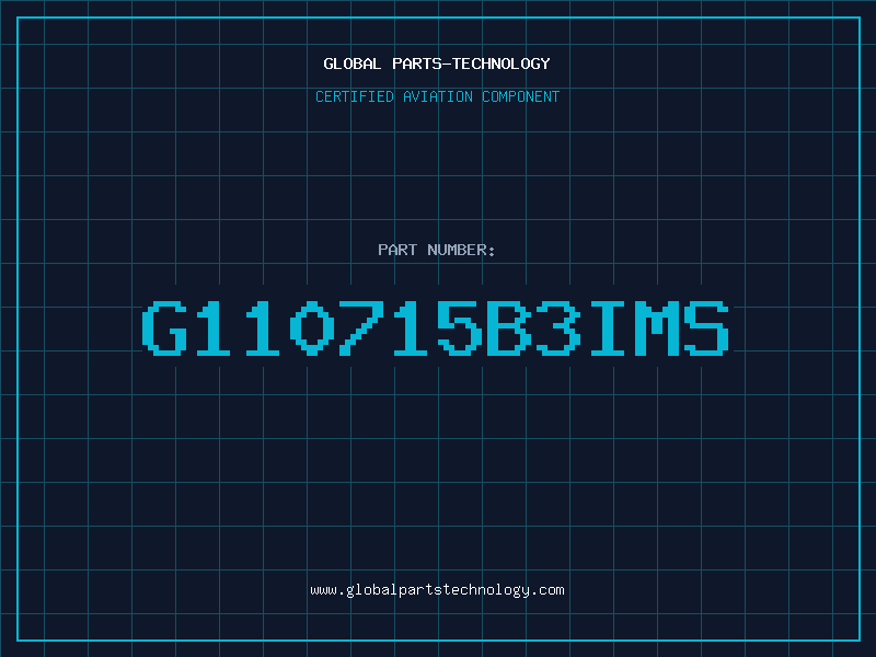 Aviation Part G110715B3IMS