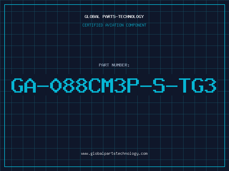 Aviation Part GA-088CM3P-S-TG3