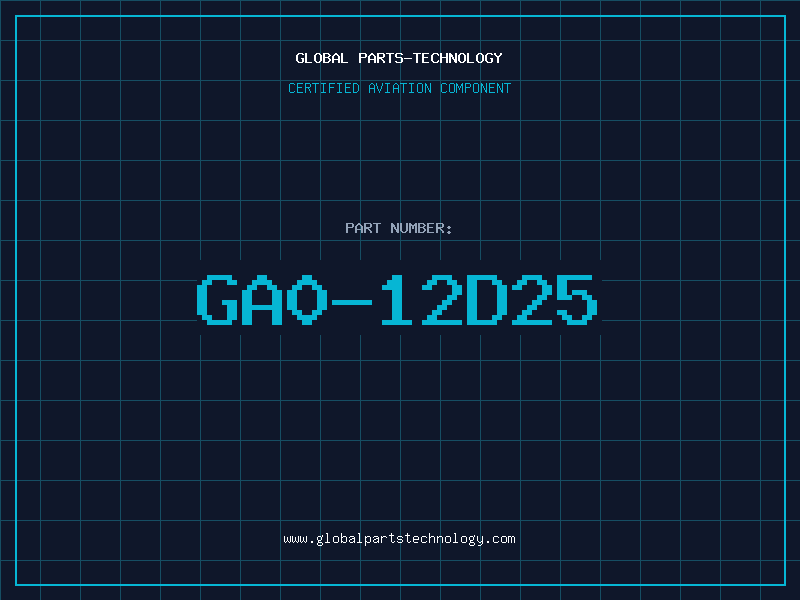 Aviation Part GA0-12D25