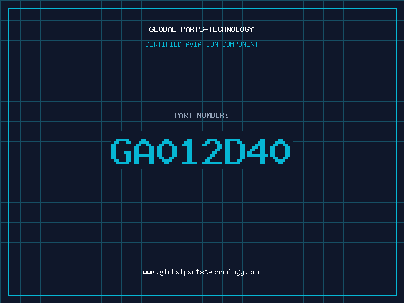 Aviation Part GA012D40