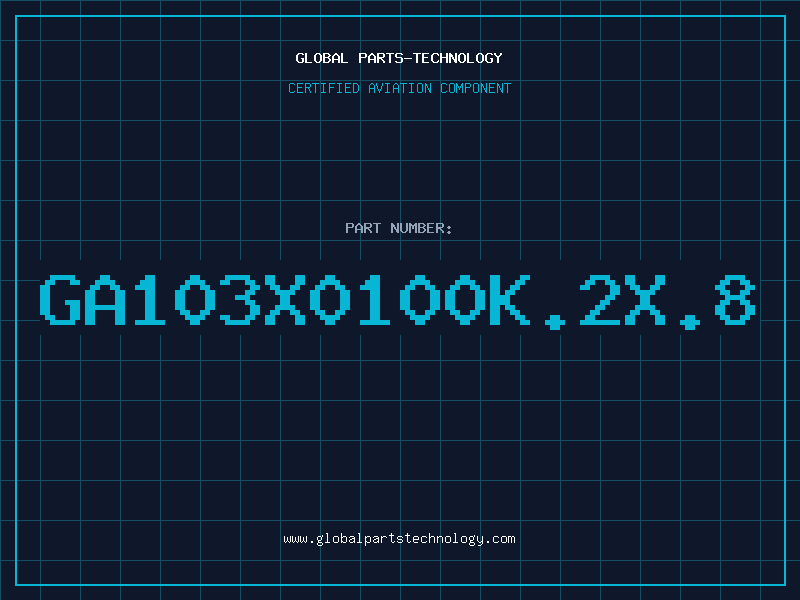 Aviation Part GA103X0100K.2X.8