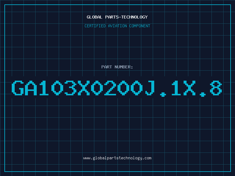 Aviation Part GA103X0200J.1X.8
