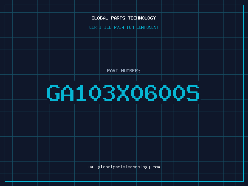 Aviation Part GA103X0600S