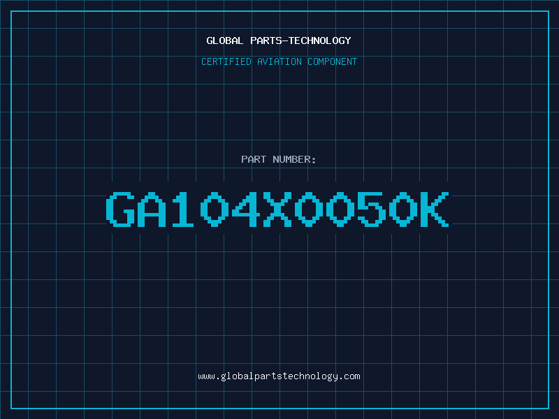 Aviation Part GA104X0050K