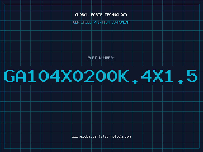 Aviation Part GA104X0200K.4X1.5
