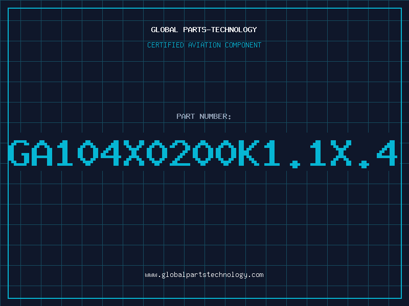 Aviation Part GA104X0200K1.1X.4