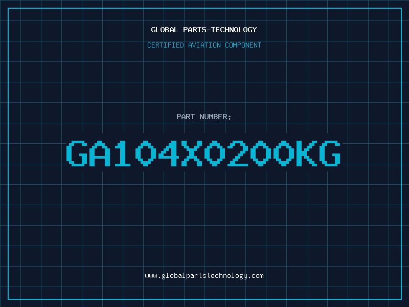 Aviation Part GA104X0200KG