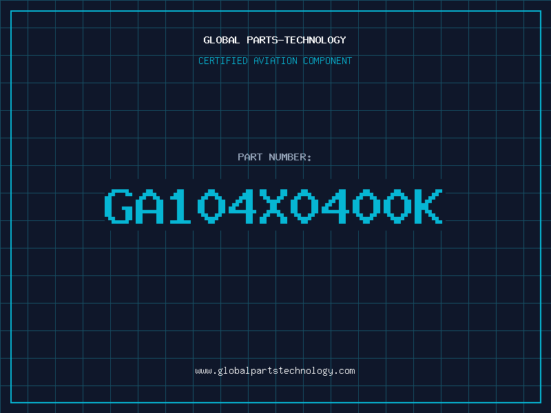 Aviation Part GA104X0400K