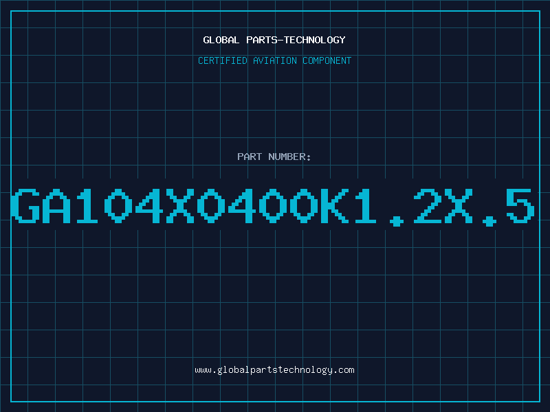 Aviation Part GA104X0400K1.2X.5